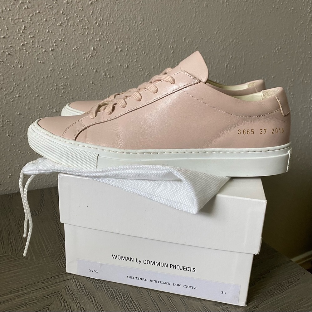 Woman by Common Projects Archilles Low Size 37 Light Pink 3885 style